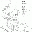 DF200/DF225/DF250 Trim cylinder transom(x