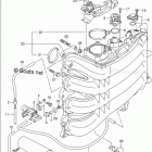 DF 175TX Intake Manifold / Throttle Body (DF175Z E03)