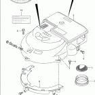 DF 150TX Silencer / Ring Gear Cover (DF150Z E03)