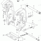 DF 200TX Clamp Bracket Transom(X) (DF200T E03)