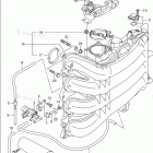 DF 175TX Intake Manifold / Throttle Body (DF175ZG E03)
