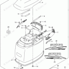 DF 225TX Engine Cover (For Y5S) (DF225Z E03)