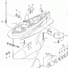 DF 150TX Gear Case (DF150T E03)