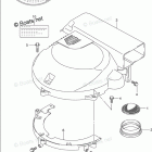 DF 175TGL Silencer / Ring Gear Cover (DF175TG E03)