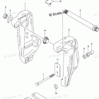 DF 200TX Clamp Bracket Transom(L) (DF200T E03)