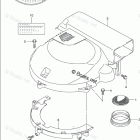 DF 175TX Silencer / Ring Gear Cover (DF175ZG E03)