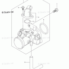 DF 20AS Throttle Body (DF20AT P03)