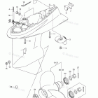 DF 140ATX Gear Case (DF140AZ E03)