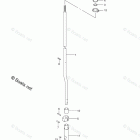 DF 40ATL Shift Rod (DF40A E03)