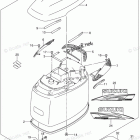 DF 200TX Engine Cover (For Y5S) (DF200Z E03)
