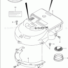 DF 150TX Silencer / Ring Gear Cover (DF150T E03)