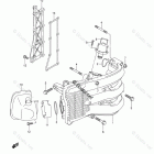 DF 60ATL Intake Manifold / Silencer / Exhaust Cover (DF60AVT E03)