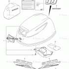 DF 9.9BL Engine Cover (DF9.9B P03)