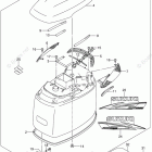 DF 250TX Engine Cover (For Y5S)(DF250Z E03)