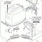 DF 175TX Engine Cover (For 0EP) (DF175Z E03)