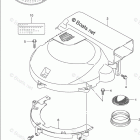 DF 150TX Silencer / Ring Gear Cover (DF150TG E03)