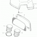 DF200/DF225/DF250 Глушитель