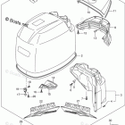 DF 150TX Engine Cover (For Y5S) (DF150Z E03)