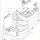DF 175TGL Intake Manifold / Throttle Body (DF175TG E03)