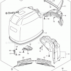 DF 175TX Engine Cover (For Y5S) (DF175Z E03)