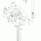 DF40A 50A 60A 410001 Swivel bracket (df50avt e03)