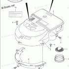 DF 175TX Silencer / Ring Gear Cover (DF175T E03)