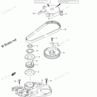 DF 8AL Timing Belt (DF8AR P03)