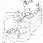 DF 150TGL Intake Manifold / Throttle Body (DF150ZG E03)