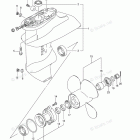 DF 15AS Gear Case (4 Blade) (DF15ATH P03)