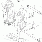 DF 250TX Clamp Bracket Transom(X,XX) (DF250Z E03)