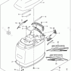 DF 250TX Engine Cover (For Y5S)(DF250T E03)