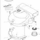 DF 175TX Silencer / Ring Gear Cover (DF175TG E03)