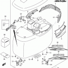 DF 250APXX Engine Cover (DF250A E03)