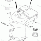 DF 175TGL Silencer / Ring Gear Cover (DF175Z E03)