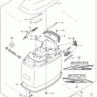 DF 200TX Engine Cover (For Y5S) (DF200T E03)