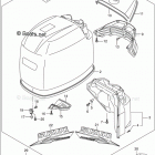 DF 175TX Engine Cover (For Y5S) (DF175T E03)