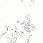 DF 9.9BL Swivel Bracket (DF9.9BR P03)