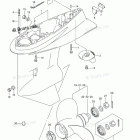 DF 140ATX Gear Case (DF140AT E03)
