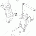 DF 250TX Clamp Bracket Transom(L) (DF250ST E03)