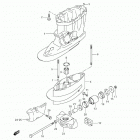 DF8A 9.9A L2 Корпус ведущего вала (нога)