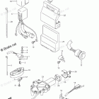 DF 300APX PTT SWITCH / ENGINE CONTROL UNIT