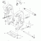 DF 225TX Clamp Bracket Transom(X,XX) (DF225Z E3)
