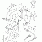 DF 9.9THL OPT:Remote Control ASSY Single (1) (DF9.9TH)
