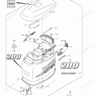 DF 200TX Engine Cover (DF200T E3)