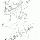 DF100/DF115 L2 Gear case (df100t)