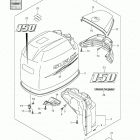 DF150/DF175 L2 Engine cover (df150z)