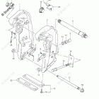 DF 225TX Clamp Bracket Transom(X,XX) (DF225T E3)