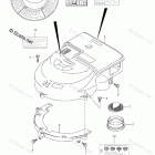 DF 150TX Silencer  /  Ring Gear Cover (DF150T)
