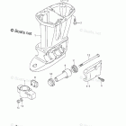 DF 50ATL Drive Shaft Housing (DF50A E3)