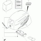 DF 8AL Engine Cover (DF9.9AR)
